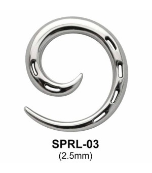 P Shaped S316L Spirals SPRL-03